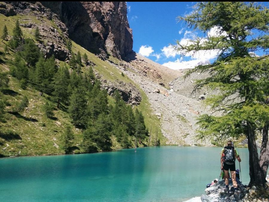 Hiking in Champoluc Aosta Valley Italy