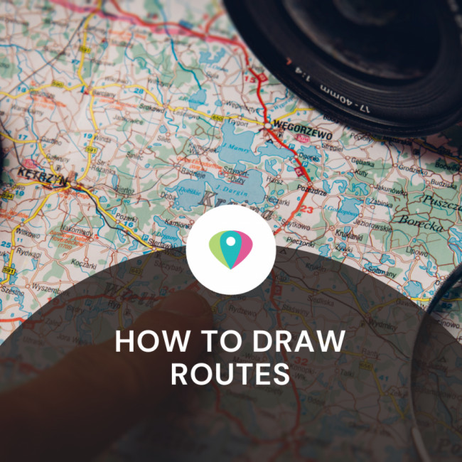 How to draw routes for your adventures
