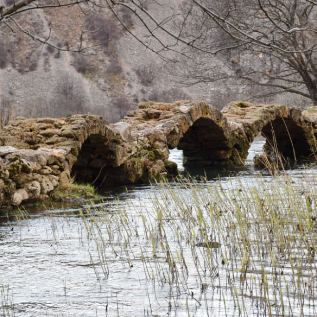 Kuda's Bridge on Krupa - Kudin most na Krupi, Kanjon Zrmanje