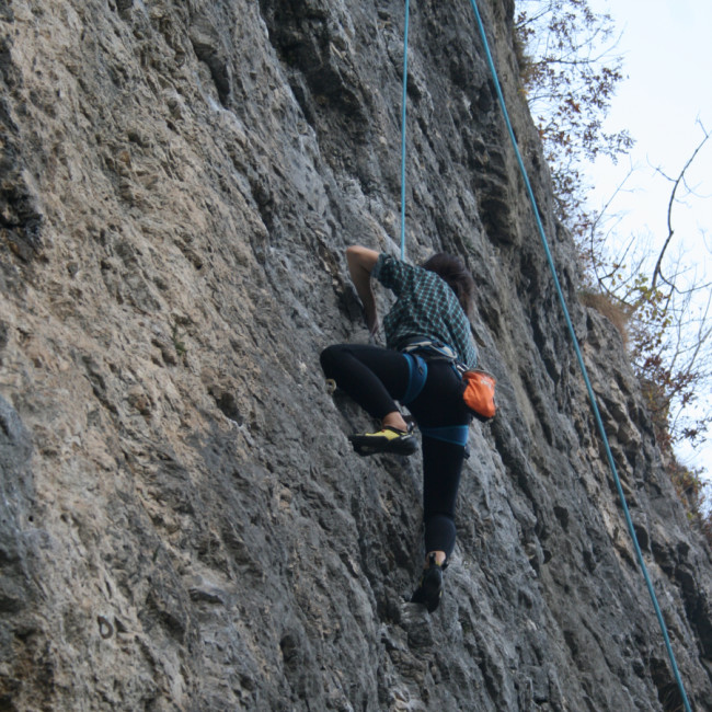 Dariva climbing