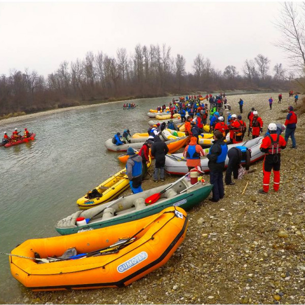 Winter rafting in Croatia 🇭🇷