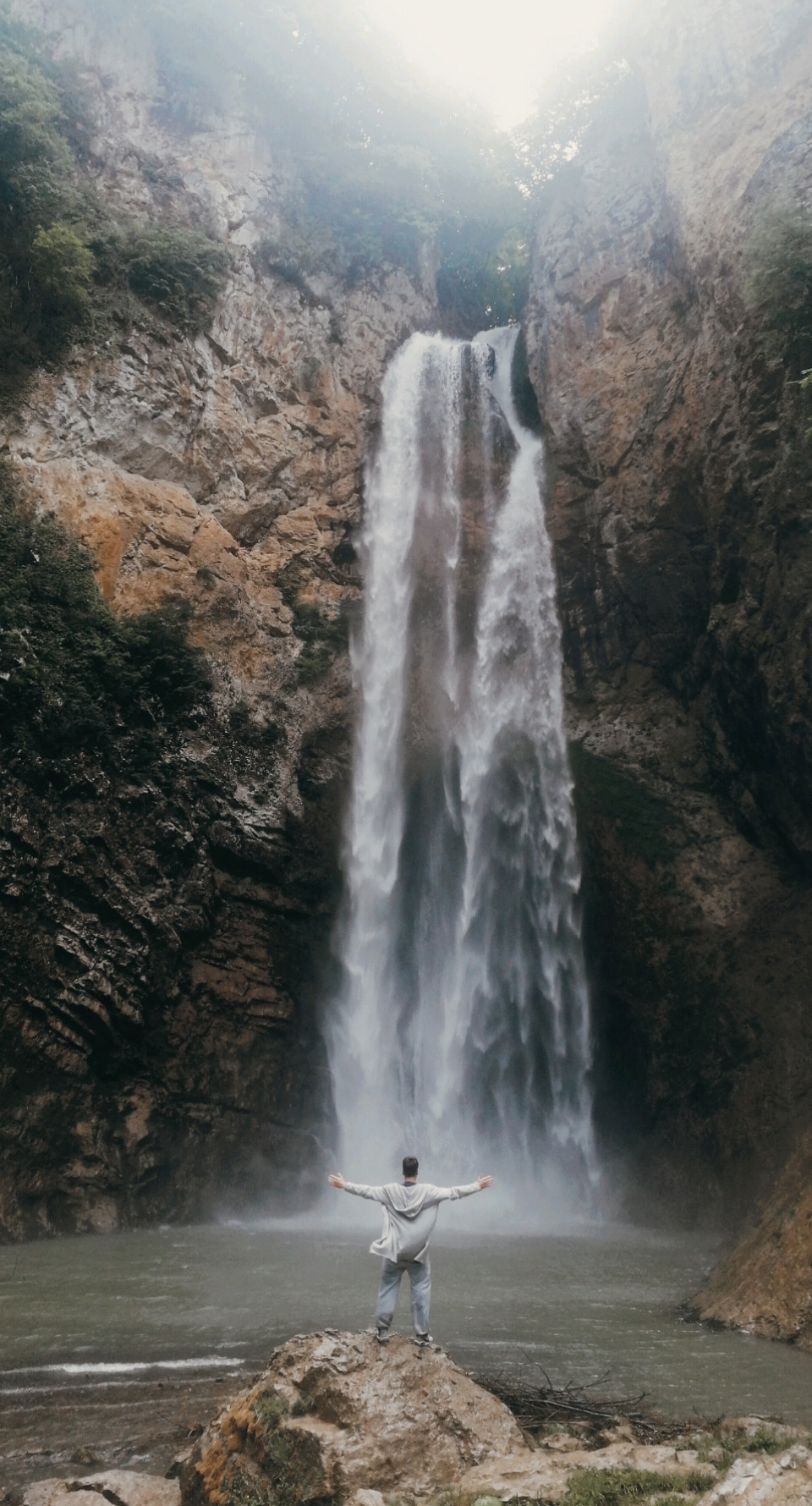 Waterfall Bliha - geomorphological monument of nature
